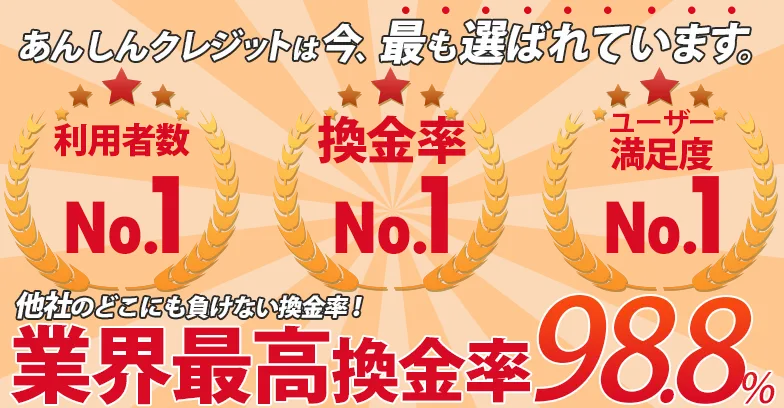 公式 あんしんクレジット 現金化にお困りの方なら