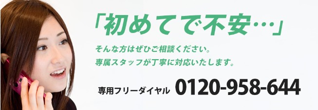 キャッシュラインの初心者専用フリーダイヤル