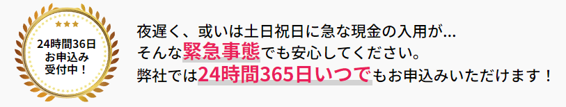 ギフトキャッシュは年中無休で9時から22時まで電話対応