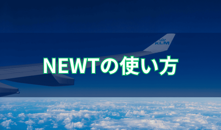 NEWTの使い方